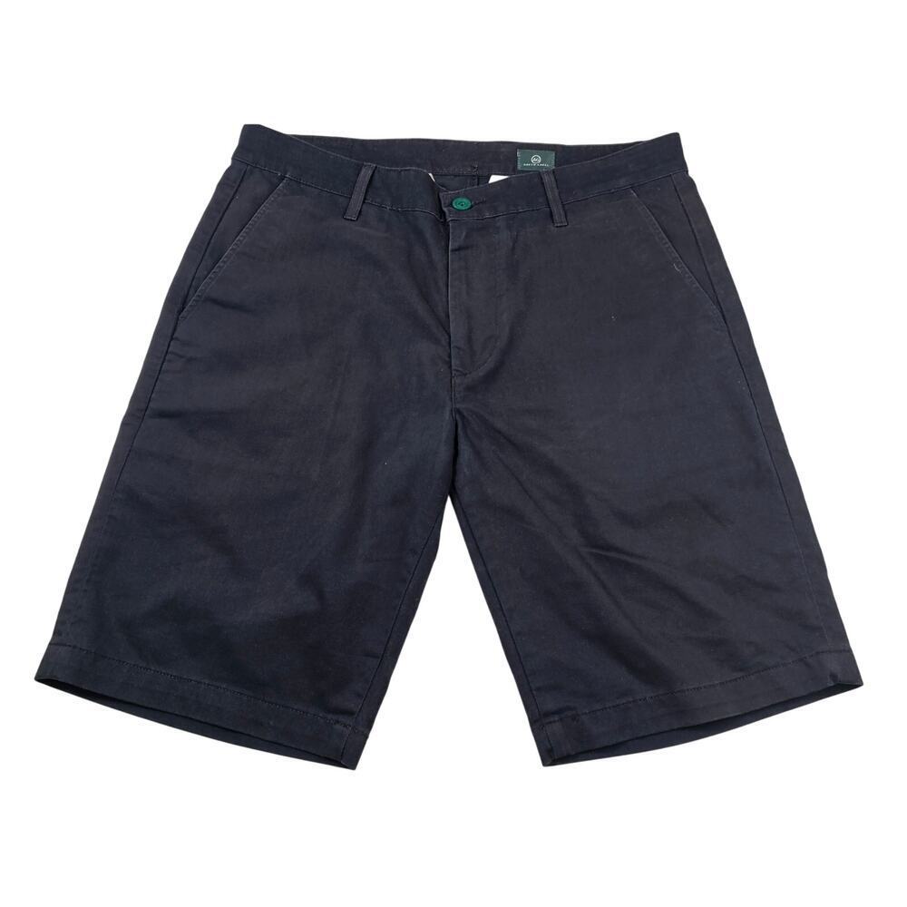 AG sz 33 wanderer black chino shorts 11" inseam career casual summer basic